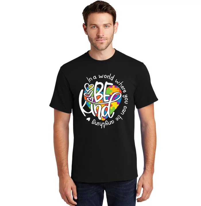 In A World Where You Can Be Anything Be Kind Kindness TShirt Tall T-Shirt