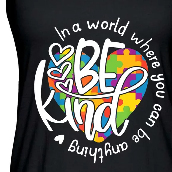 In A World Where You Can Be Anything Be Kind Kindness TShirt Ladies Essential Flowy Tank