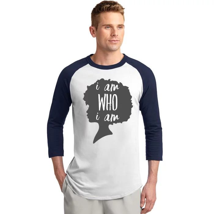 I AM Who I AM Baseball Sleeve Shirt