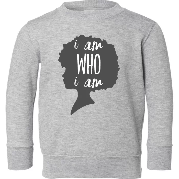 I AM Who I AM Toddler Sweatshirt