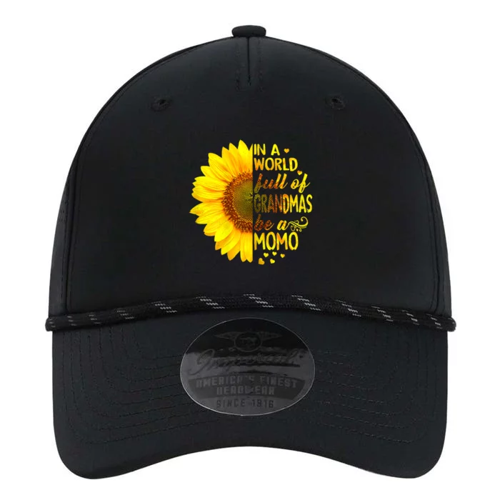 In A World Full Of Grandmas Be Momo Sunflower Performance The Dyno Cap