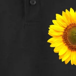 In A World Full Of Grandmas Be Nannie Sunflower MotherS Day Dry Zone Grid Performance Polo