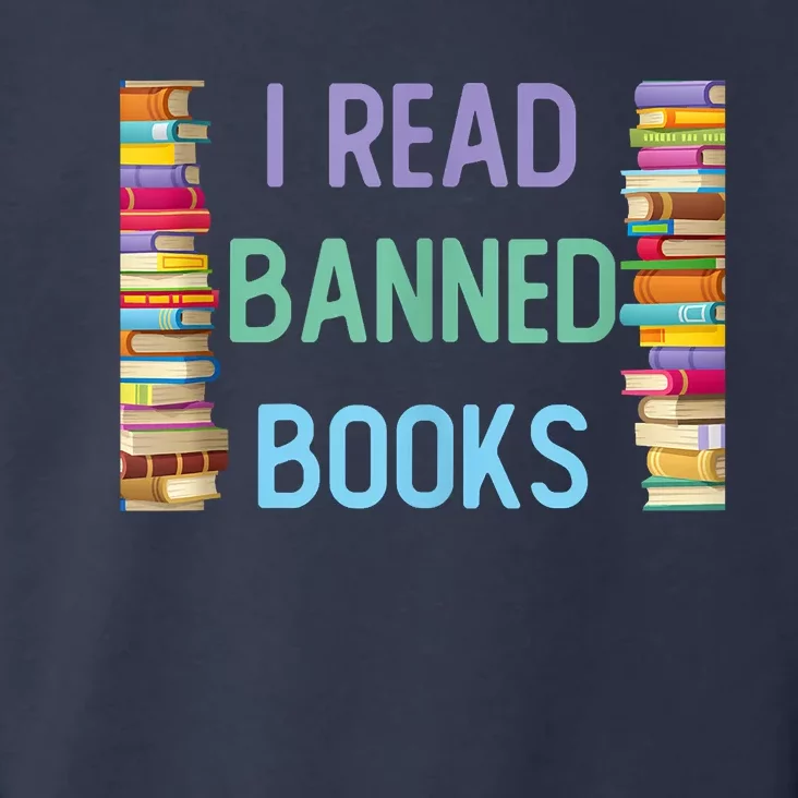 I Am With The Banned Books Shirts Funny I Read Banned Books Toddler Hoodie