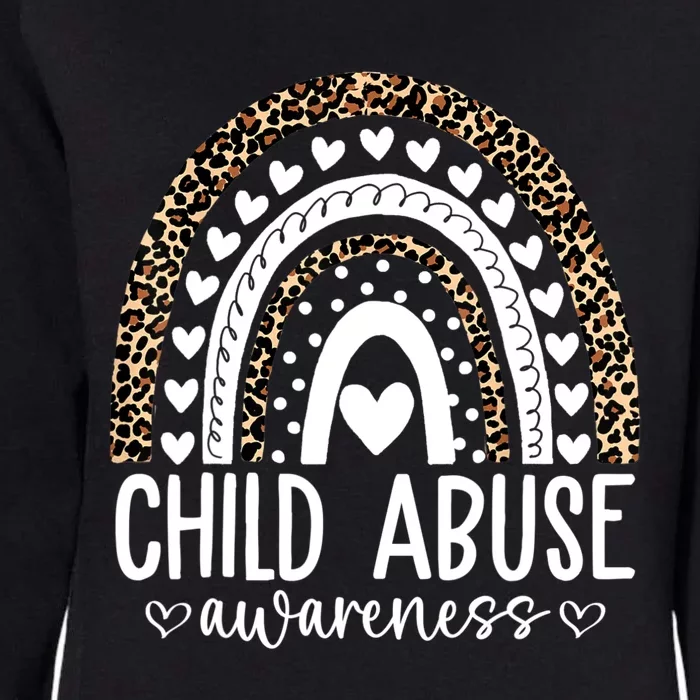 In April We Wear Blue Cool Child Abuse Prevention Awareness Womens California Wash Sweatshirt