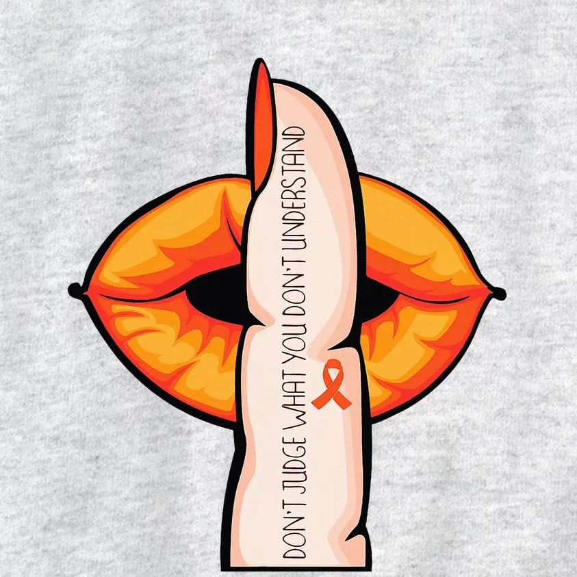 In April We Wear Orange Infertility Awareness Week Kids Sweatshirt