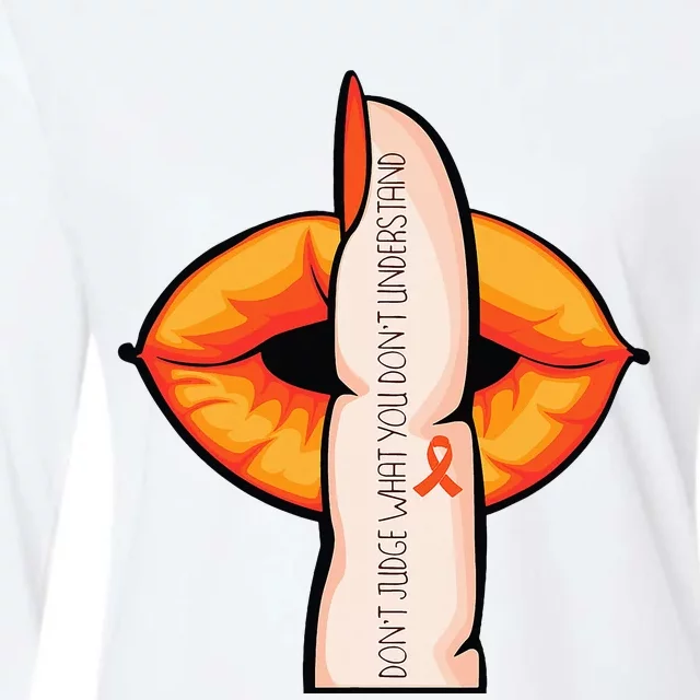 In April We Wear Orange Infertility Awareness Week Womens Cotton Relaxed Long Sleeve T-Shirt