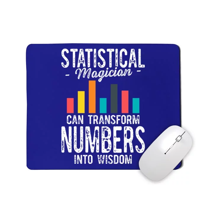 In A World Full Of Data Math Science Statistics Teacher Gift Mousepad