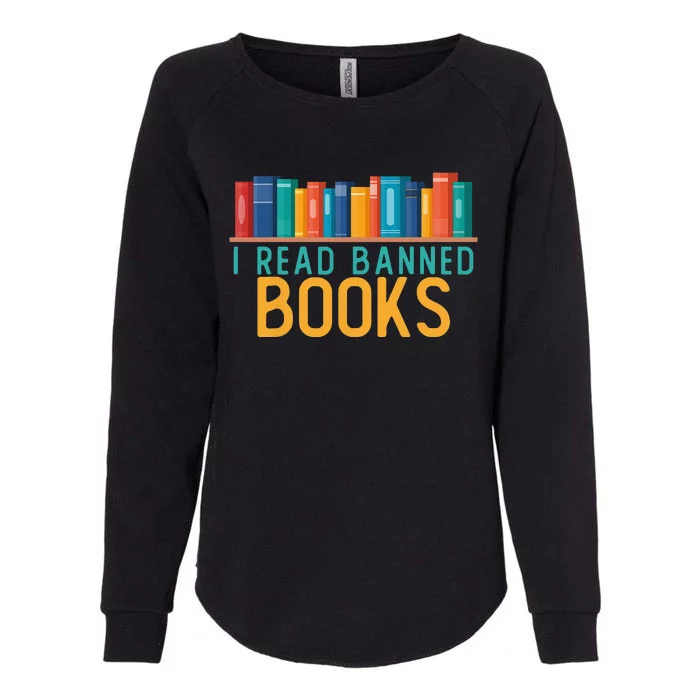 I Am With the Banned Books Funny Books lovers Womens California Wash Sweatshirt