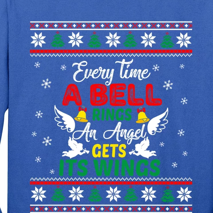 ItS A Wonderful Life Every Time A Bell Rings Cute Christmas Great Gift Tall Long Sleeve T-Shirt