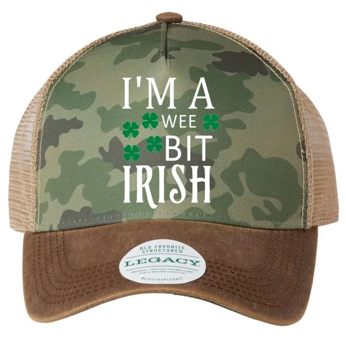 I'm A Wee Bit Irish Legacy Tie Dye Trucker Hat