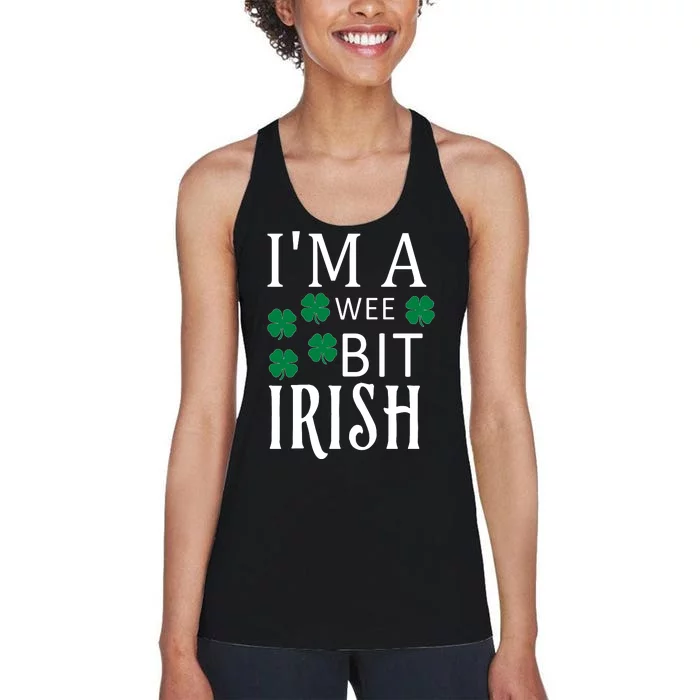 I'm A Wee Bit Irish Women's Racerback Tank