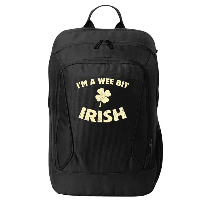 I'm A Wee Bit Irish | St Patricks Day City Backpack