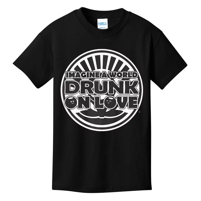 Imagine A World Drunk On Love With Big Kids T-Shirt