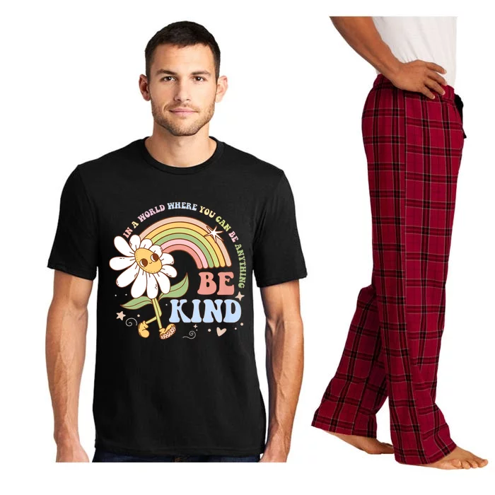 In A World Where You Can Be Anything Be Kind Kindness Pajama Set