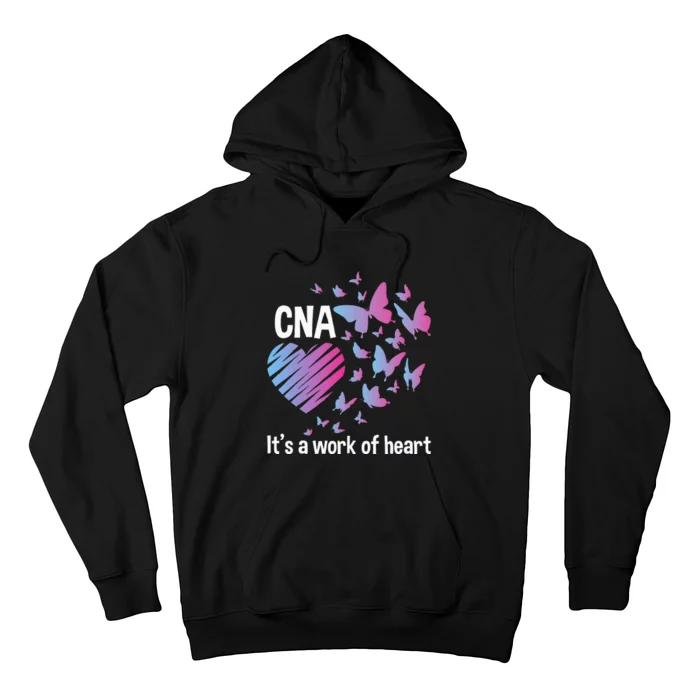 It's A Work Of Heart CNA Certified Nursing Assistant Hoodie