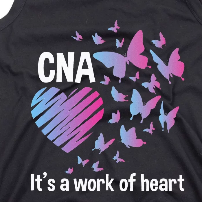 It's A Work Of Heart CNA Certified Nursing Assistant Tank Top