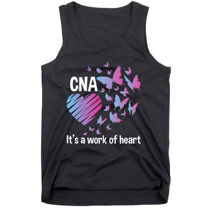 It's A Work Of Heart CNA Certified Nursing Assistant Tank Top