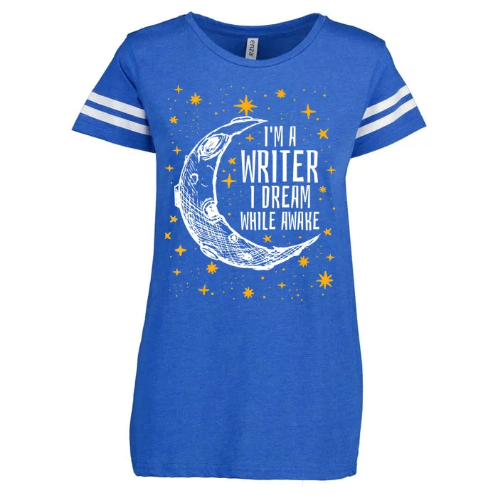 I'm A Writer I Dream While Awake Writer Author Cute Gift Enza Ladies Jersey Football T-Shirt