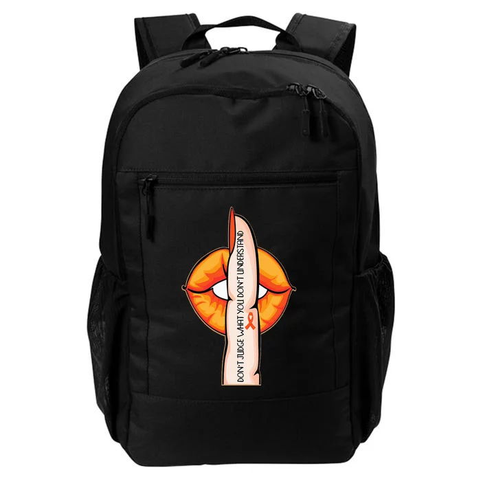 In April We Wear Orange Infertility Awareness Daily Commute Backpack