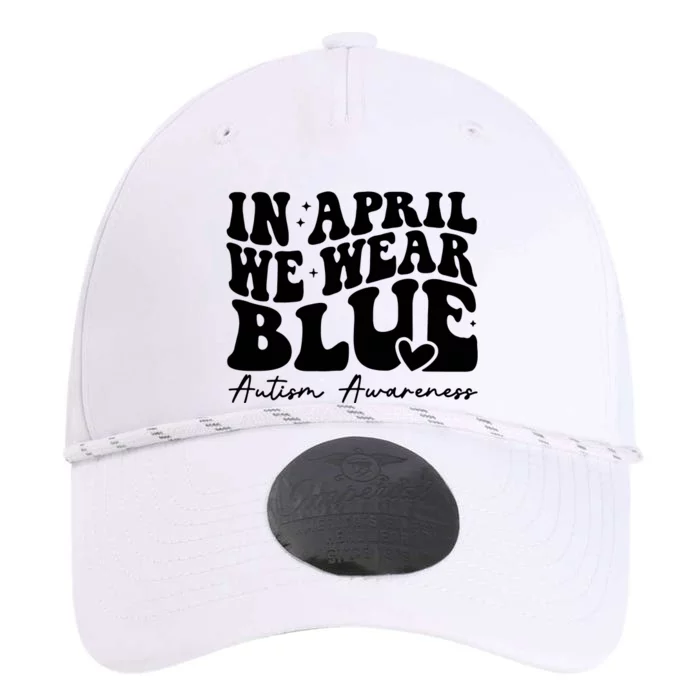 In April We Wear Blue Autism Awareness Performance The Dyno Cap