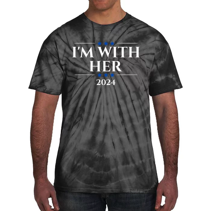 I Am With Her Kamala Tie-Dye T-Shirt