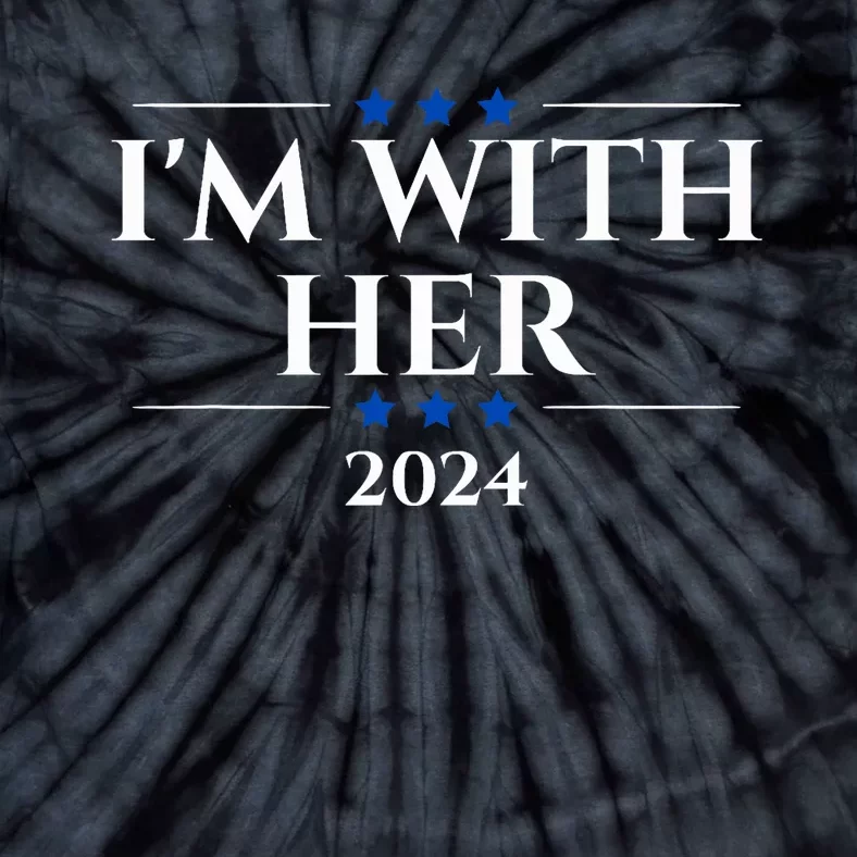 I Am With Her Kamala Tie-Dye T-Shirt