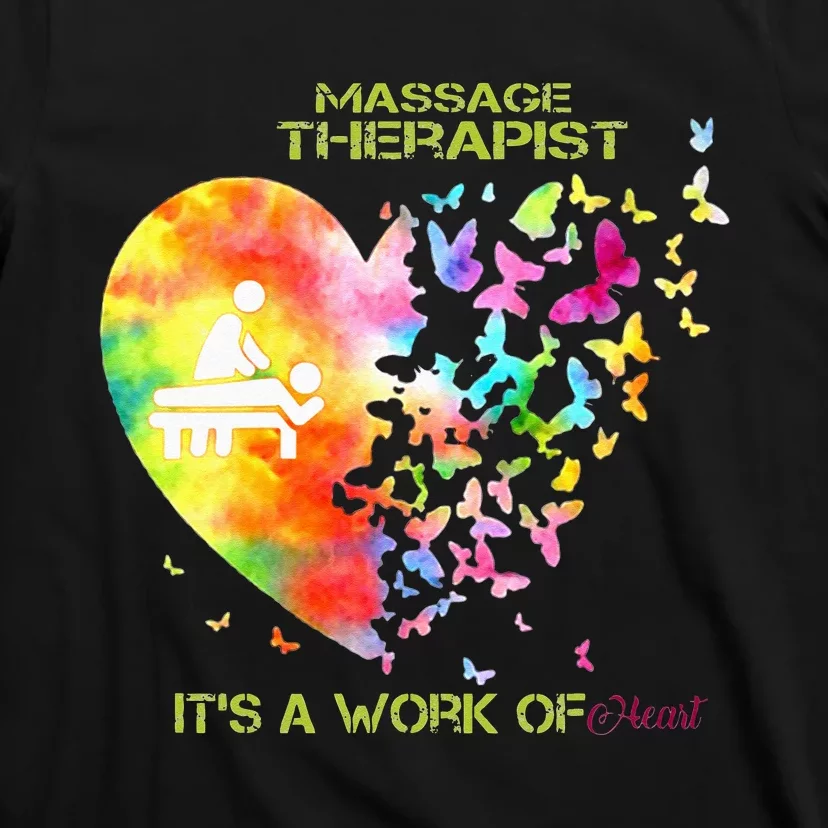 It's a Work of Heart Massage Therapist T-Shirt