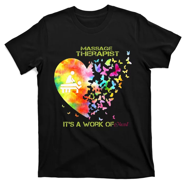 It's a Work of Heart Massage Therapist T-Shirt