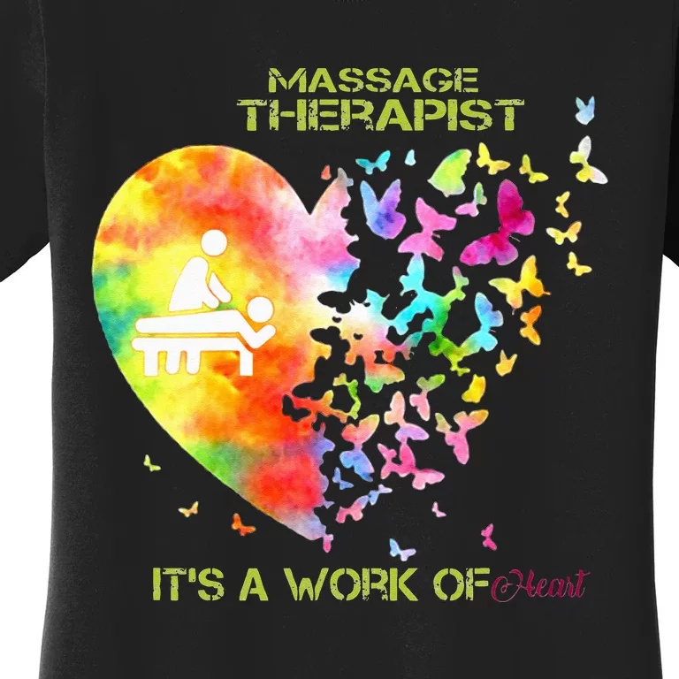 It's a Work of Heart Massage Therapist Women's T-Shirt