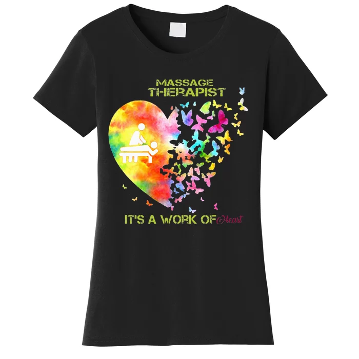 It's a Work of Heart Massage Therapist Women's T-Shirt