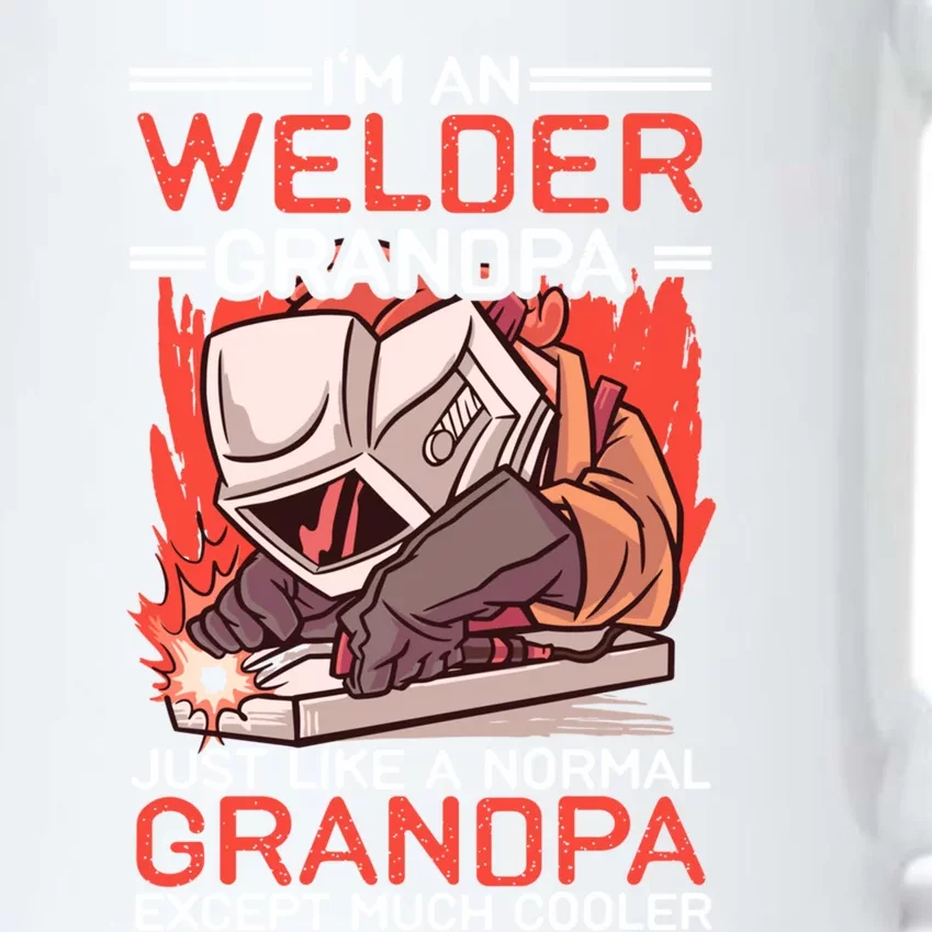 I'm An Welder Grandpa Just Like A Normal Grandpa Except Much Funny Gift Black Color Changing Mug