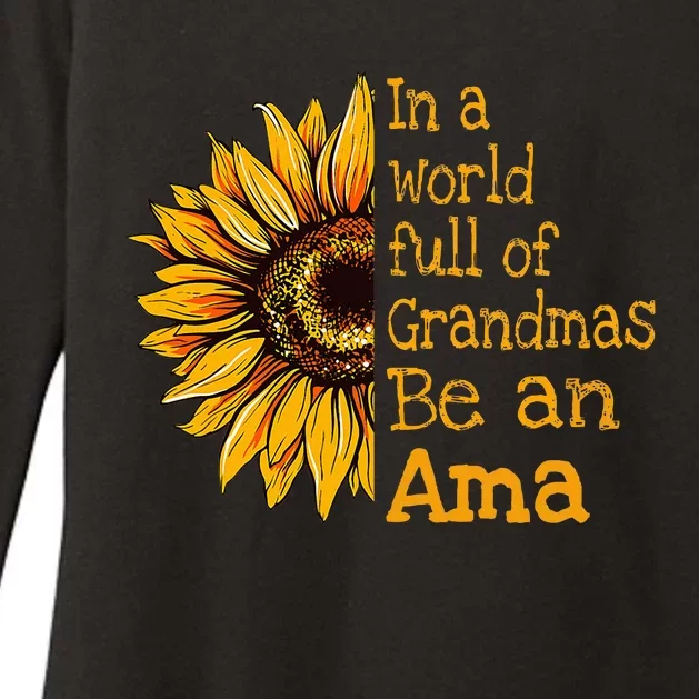 In A World Of Grandmas Be An Ama Special Grandma Womens CVC Long Sleeve Shirt