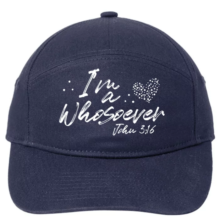 Im A Whosever John 3:16 7-Panel Snapback Hat