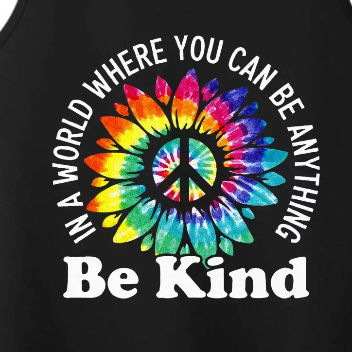 In A World Where You Can Be Anything Be Kind Sign Language Performance Tank