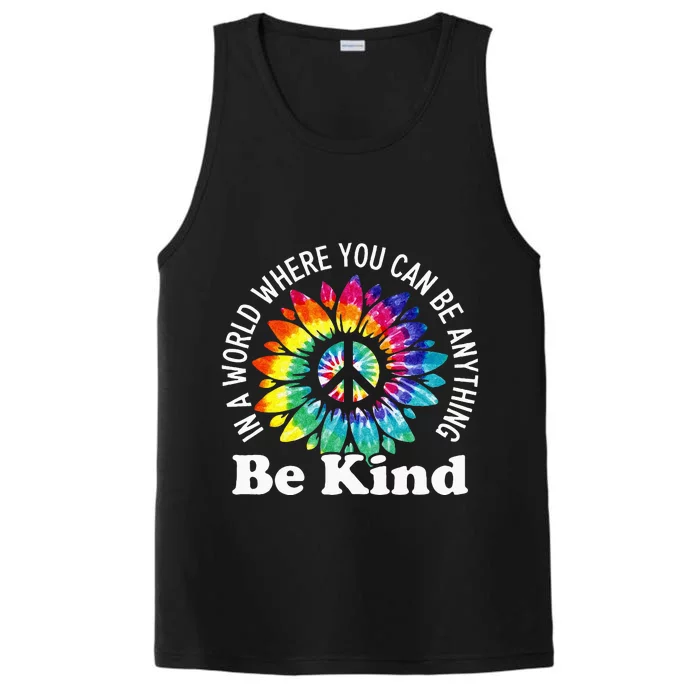 In A World Where You Can Be Anything Be Kind Sign Language Performance Tank