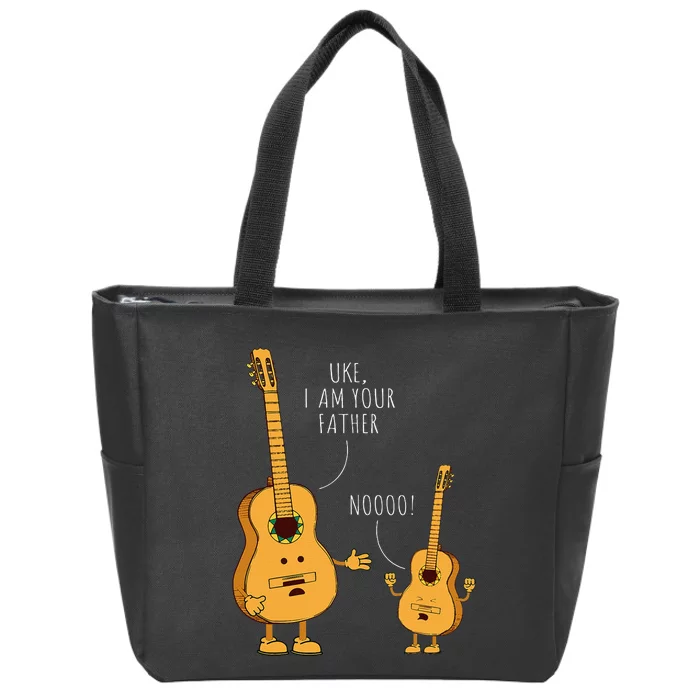 I Am Your Father Funny Ukulele Guitar Zip Tote Bag