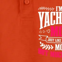 I'm A Yachting Mom Best Mama Ever Mothers Day Boating Gift Dry Zone Grid Performance Polo