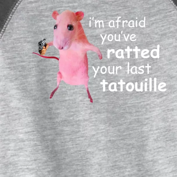 Im Afraid Youve Ratted Your Last Tatouille Funny Toddler Fine Jersey T-Shirt