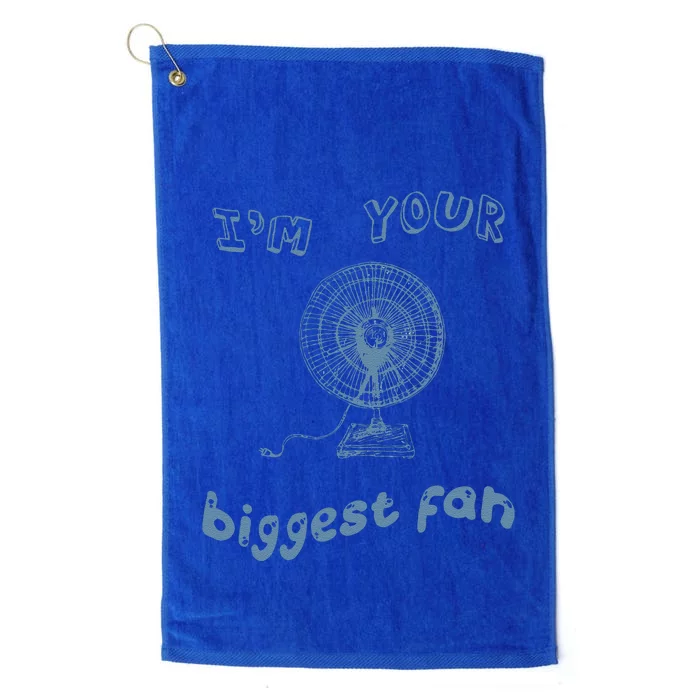 I Am Your Biggesr Fan Vintage Platinum Collection Golf Towel