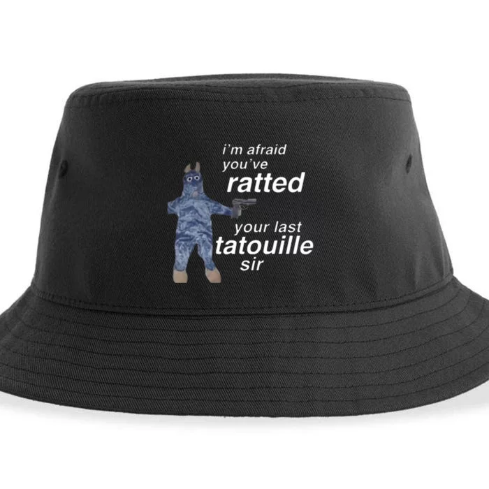 Im Afraid Youve Ratted Your Last Tatouille Sir Sustainable Bucket Hat