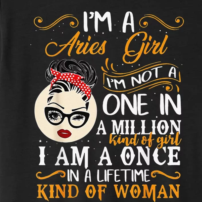 I'm Aries Zodiac sign April March Birthday Gift ChromaSoft Performance T-Shirt