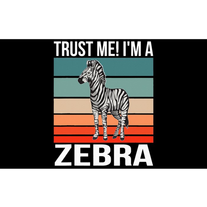 I'm a Zebra Halloween Safari Zoo Zebra Bumper Sticker