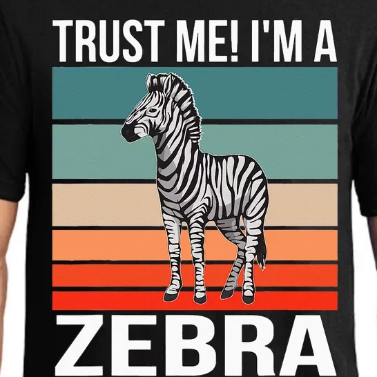 I'm a Zebra Halloween Safari Zoo Zebra Pajama Set