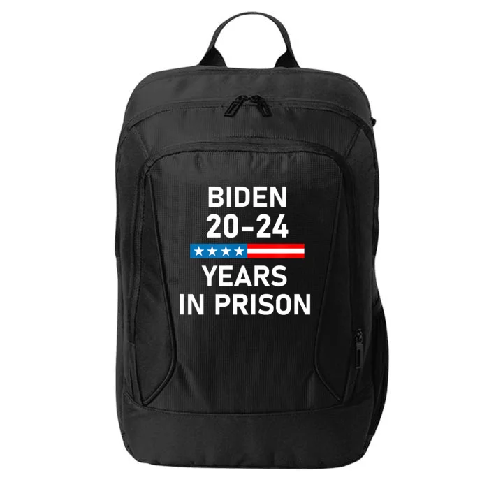 Impeach Biden 2024 Years In Prison City Backpack