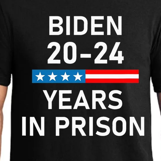 Impeach Biden 20-24 Years in Prison funny saying Pajama Set