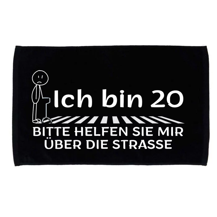 Ich Bin 20 Bitte Helfen Sie Mir üBer Die Strasse Microfiber Hand Towel