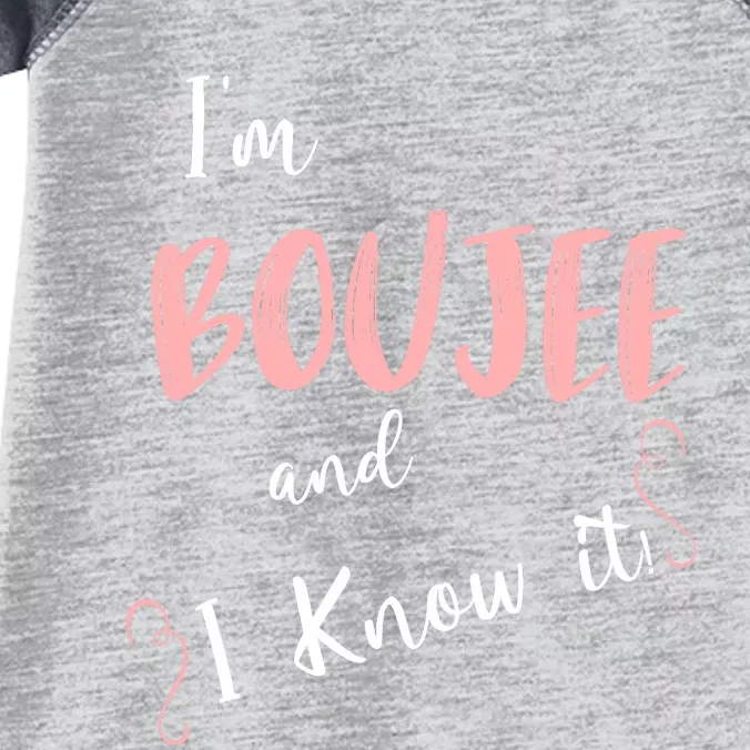 IM Boujee And I Know It Infant Baby Jersey Bodysuit