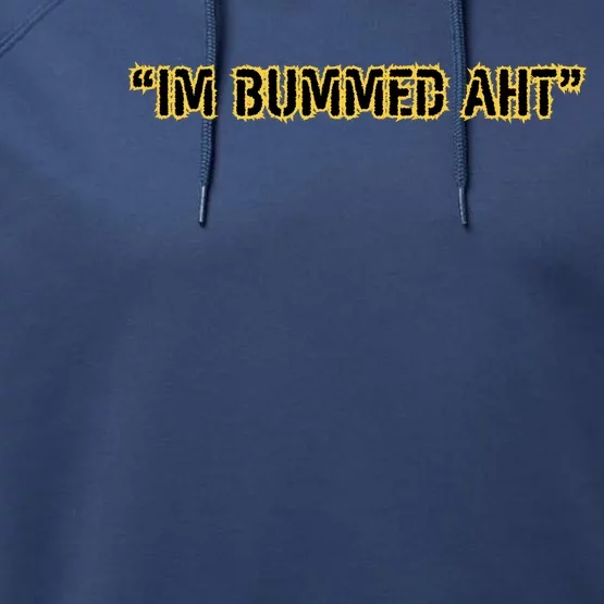 Im Bummed Aht Performance Fleece Hoodie