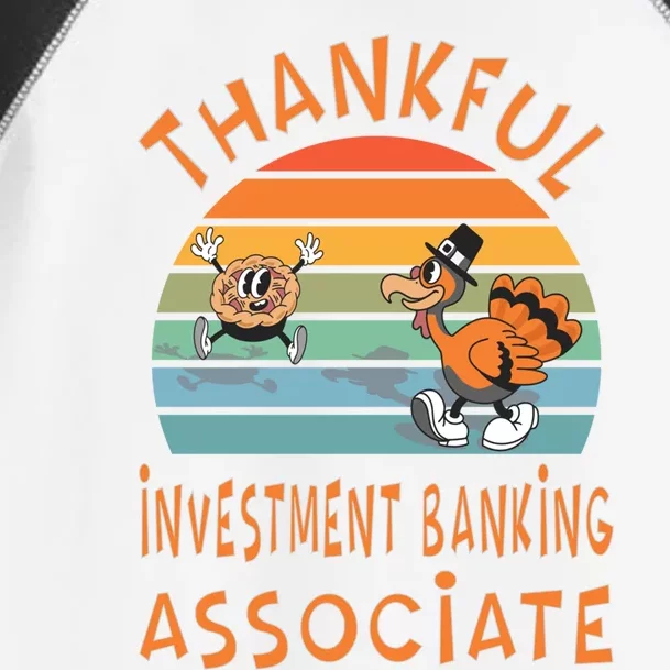 Investt Banking Associate Job Funny Thanksgiving Great Gift Toddler Fine Jersey T-Shirt