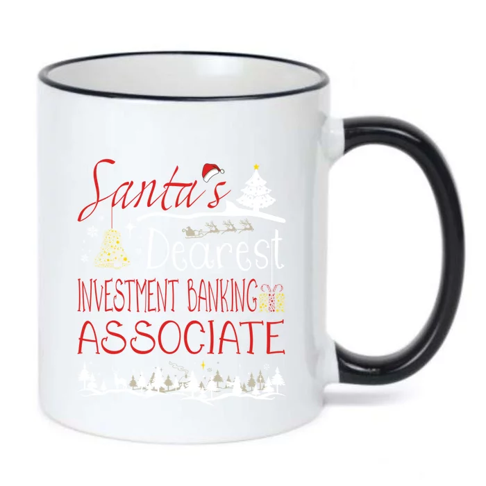 Investt Banking Associate Xmas Job Cute Christmas Meaningful Gift Black Color Changing Mug